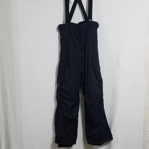 Columbia Mens Large Black Ski Snow Pants Bib Bibs